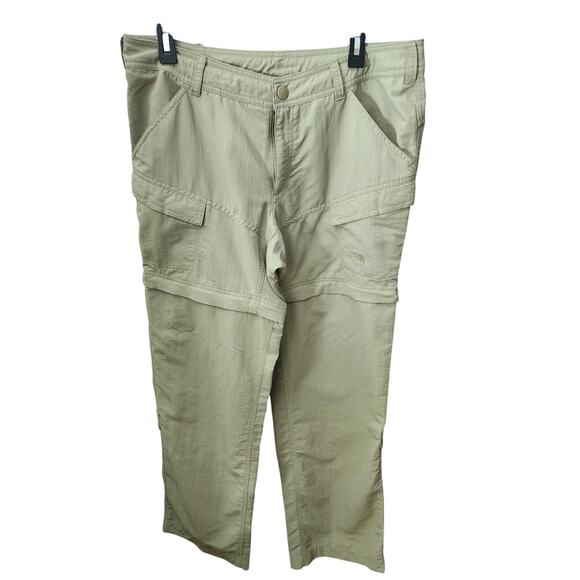 The North Face Paramount Valley Convertable Pant/Dune Womens 14 Khaki - Picture 1 of 8